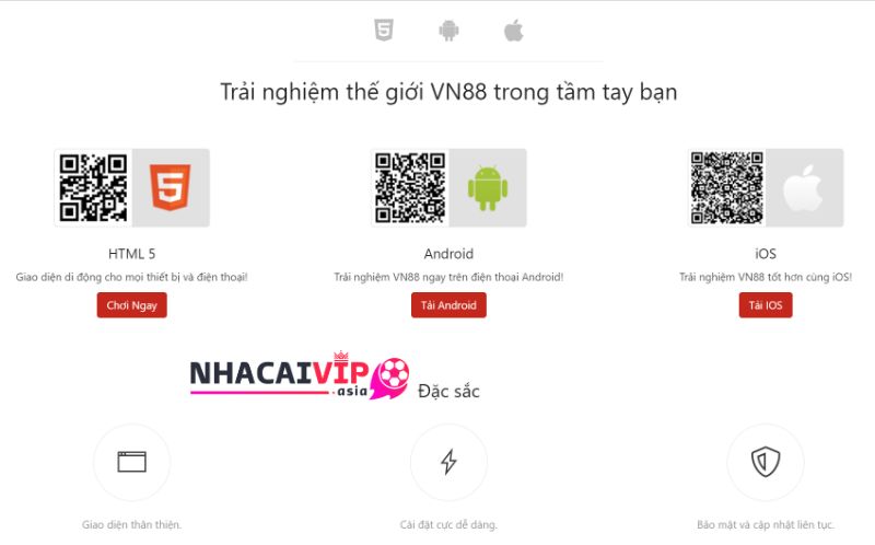 Hướng dẫn tải VN88 cho điện thoại iOS và Android